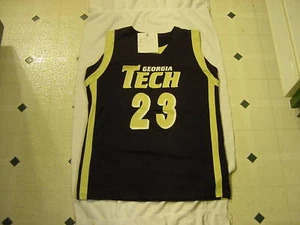 GORGEOUS Georgia Tech Yellow Jackets Women's Sz Lg Basketball Jersey, NEW&NICE!! - Picture 1 of 1