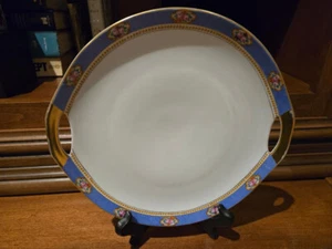 Vtg Pirken Hammer Czechoslovakia Handled Serving Plate - Picture 1 of 6