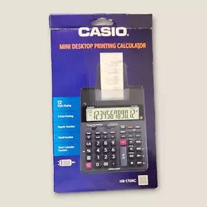 Casio HR-170RC Tischdruck Taschenrechner - Neu - Bild 1 von 4