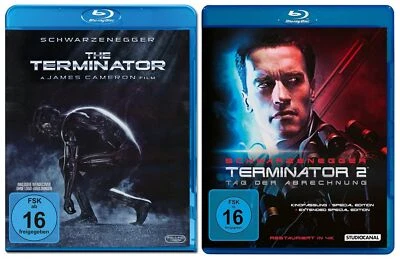 Terminator 1 + 2 - Tag der Abrechnung - Remastered 2024 # BLU-RAY-NEU