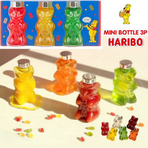 HARIBO mini zestaw butelek niedźwiedzia (3) EcoGen, czerwony żółty zielony + tor