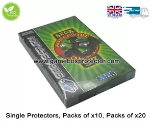 Sega Saturn (PAL) Game Box Protector Display Cases - Picture 1 of 9