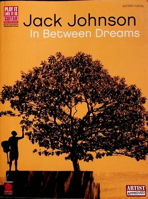 Jack Johnson In Between Dreams Guitar Tab Sheet Music Song Book - Image 1 of 4