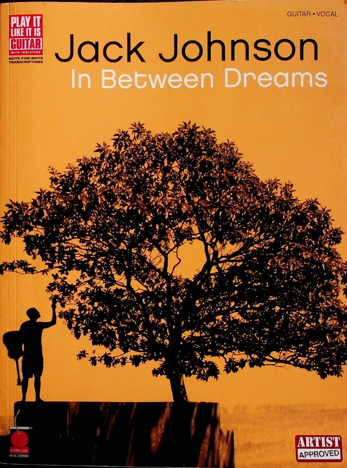 Jack Johnson In Between Dreams Guitar Tab Sheet Music Song Book - Image 1 of 4