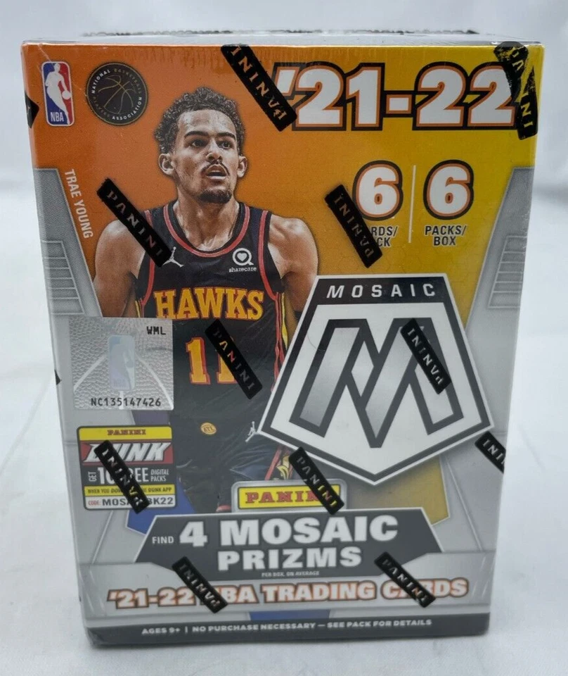 Panini 2021-22 Mosaic Basketball Blaster Box - 8 Packs