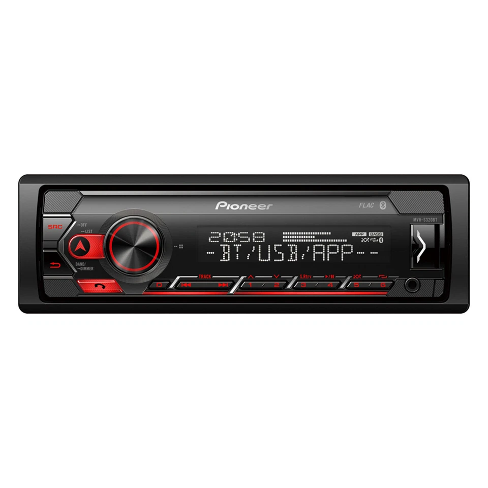 Pioneer MVH-S320BT MP3 Autoradio mit Bluetooth - Schwarz