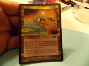 MTG magic the gathering  FIERY JUSTICE ( A) - Picture 1 of 2