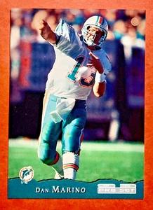 1993 Pro Set Dan Marino #250 tarjeta de fútbol americano Miami Dolphins - Imagen 1 de 2