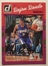 2016-17 Donruss Panini - Rajon Rondo #11 - Proof Purple Press - 64/199 - Chicago