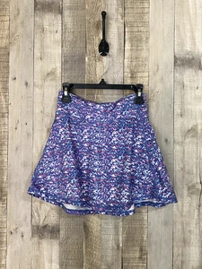 EDDIE BAUER Purple Abstract Sporty Casual Skirt/Skort Girls SZ M (10/12) Active - Picture 1 of 11