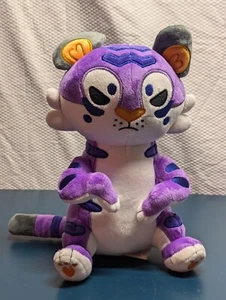 Lotus the Tiger Little Softs Purple 11" Stuffed Cuddle Plush (Cc) - Picture 1 of 7