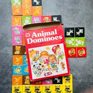 Whitman Animal Dominoes Game Western Publishing Company 1976 - Picture 1 of 6