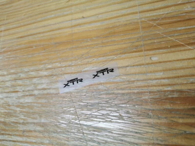 EGOVINYLS SHIMANO Shimano XTR FC M900 crank arm X2 decal set sticker adesivi autocollant ステッ