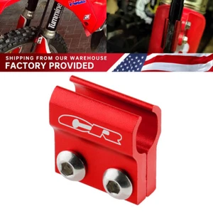 Front Brake Line Hose Fork Clamp Holder For HONDA CR250R CR80R 85R 125R CR80RB - Picture 1 of 14