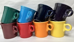 FIESTAWARE RAINBOW 10 oz Mug set of 8 Mixed Color Fiesta - Picture 1 of 3