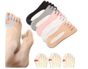 5 Pairs Sock Align Toe Socks for Bunion, Projoint Antibunions Health Sock - Picture 1 of 17
