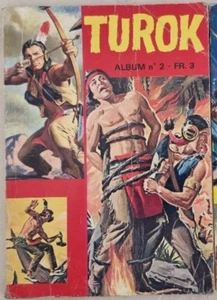 TUROK album N° 2 (Reliure éditeur avec 4 numéros). Editions des Remparts 1973 - Imagen 1 de 4