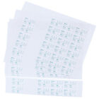 100 Pcs Breast Milk Date Stickers Self-Adhesive Paper Labels