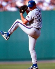 1997 ROGER CLEMENS Toronto Blue Jays BASEBALL ACTION Glossy Photo 8x10 PICTURE  