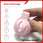 Pink Small Male Chastity Cage Sissy Cage Lock Ring Gay Ladyboy Chastity Device
