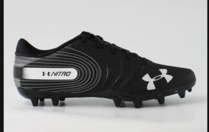 Under Armour Team Nitro Low MC Black/White 3000182-001 Mens Sz 9 NIB - Picture 1 of 5
