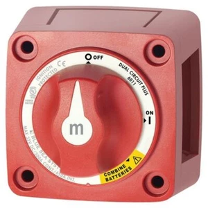 Blue Sea 6011 Mini Doble Circuito Plus Interruptor de Batería Barco Yate Caravana Marina Z8 - Imagen 1 de 2