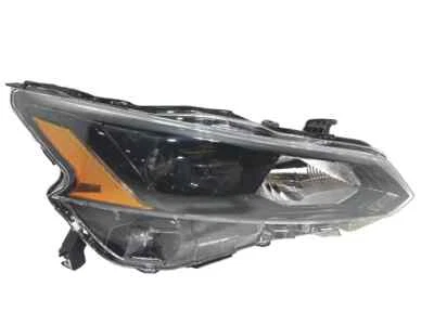 Faro delantero derecho pasajero Nissan Altima 2019-2022 borde negro halógeno Foto 1 de 4