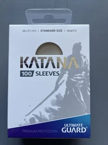 Ultimate Guard Katana Sleeves Standardgröße transparent (100) - Bild 1 von 5