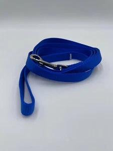 Guinzaglio da passeggio per cani/gatti animali blu reale senza marchio 70" - Foto 1 di 4