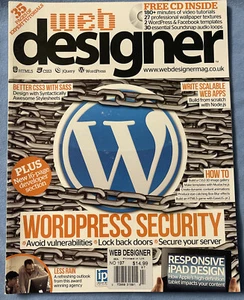 Web Designer Magazine Printed In UK Issue 197 Wordpress Security With CD - Picture 1 of 3