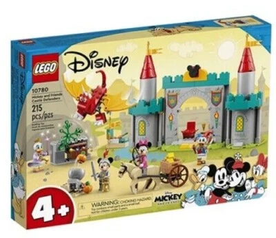 LEGO DISNEY 10780 MICKEY & FRIENDS CASTLE DEFENDERS W/ MINI FIGURES MISB IN HAND - Image 1 of 2