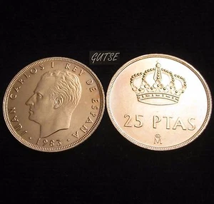 *GUTSE* 25 PESETAS 1983, SIN CIRCULAR. - Imagen 1 de 1