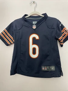 Kids Nike NFL Chicago Bears Jay Cutler Blue Football Jersey - Size Small 4 - Picture 1 of 6