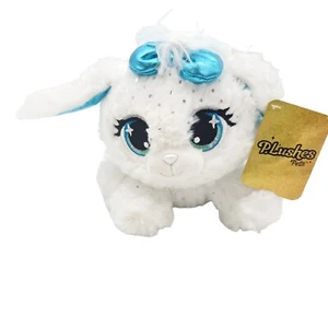 NEW Gund P.Lushes Pets Bianca Blings White Stuffed Dog Plush 6" Tall Stuffed - Picture 1 of 7