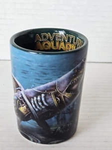 Abenteuer Aquarium Souvenir Steampunk Hai Oktopus Keramik Tasse Schnapsglas - Bild 1 von 8