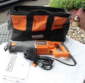 Ridgid R3001 Corded Reciprocating Saw & Soft Bag Tested and Working - Picture 1 of 13