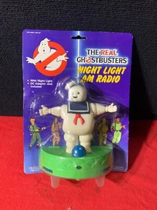The Real Ghostbusters 1986 Marshmallow Man Light And Radio - Picture 1 of 5