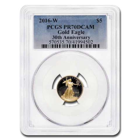 2016-W 1/10 oz Proof Gold American Eagle PR-70 PCGS - SKU#153991 Cover