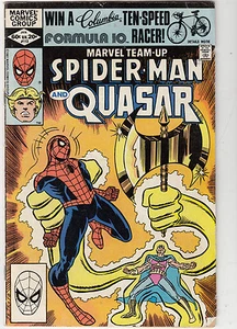 Spider Man und Quasar Band 1 #113 Januar 1982 Marvel Comics von M. GRUENWALD  - Bild 1 von 1