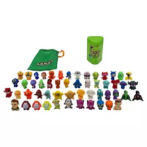 Bundle 53x GoGos Crazy Bones - Mixed Series + Evolution Carry Bag & Case Box - Picture 1 of 12