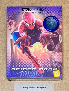 SPIDER-MAN 2 - WEET COLLECTION 4K + BLU RAY LENTICULAR STEELBOOK - NEW (ED.B) - Imagen 1 de 12