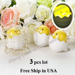Kids Bird Night Light with Sensor Plug in Wall Night Lamp for Children Bedroom 3 - Picture 1 of 3