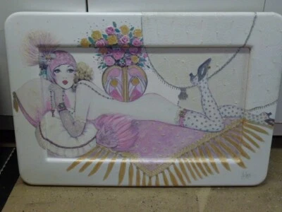 Подписанные и пронумерованные материалы Mary Vickers в стиле модерн смешанные материалы 37 дюймов x 25 дюймов - Изображение 1 из 4