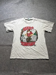 Vintage San Francisco 49ers Shirt Mens Medium Gray Single Stitch Territory NFL - Picture 1 of 8
