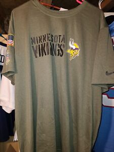 Minnesota Vikings Nike Salute To Service Men's 2XL Shirt