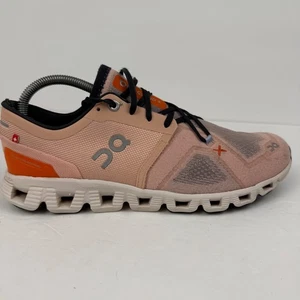 On Cloud X 3 Women's Size 9 Running Walking Shoes Pink Rose Sand 60.98691 - Picture 1 of 9