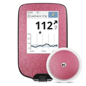 Pegatina para Freestyle Libre Sticker (medidor) - Brillo rosa | Diasticker® - Imagen 1 de 3