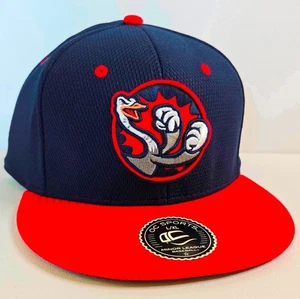 Reading Fightin Phils Ostrich MiLB OC Sports Minor League Baseball Hat L/XL, NEW - Picture 1 of 9