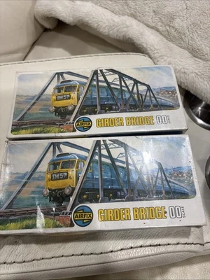 2– AIRFIX GIRDER BRIDGE SERIES 2 KITS OO/HO -SEALED - NEW- VINTAGE 1973 #02607-1 - Image 1 of 4