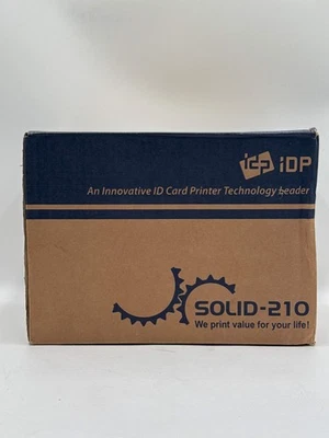 SOLID-210 SE Single Sided Card Printer / No Encoding / USB, IDP-653724 - Image 1 of 4